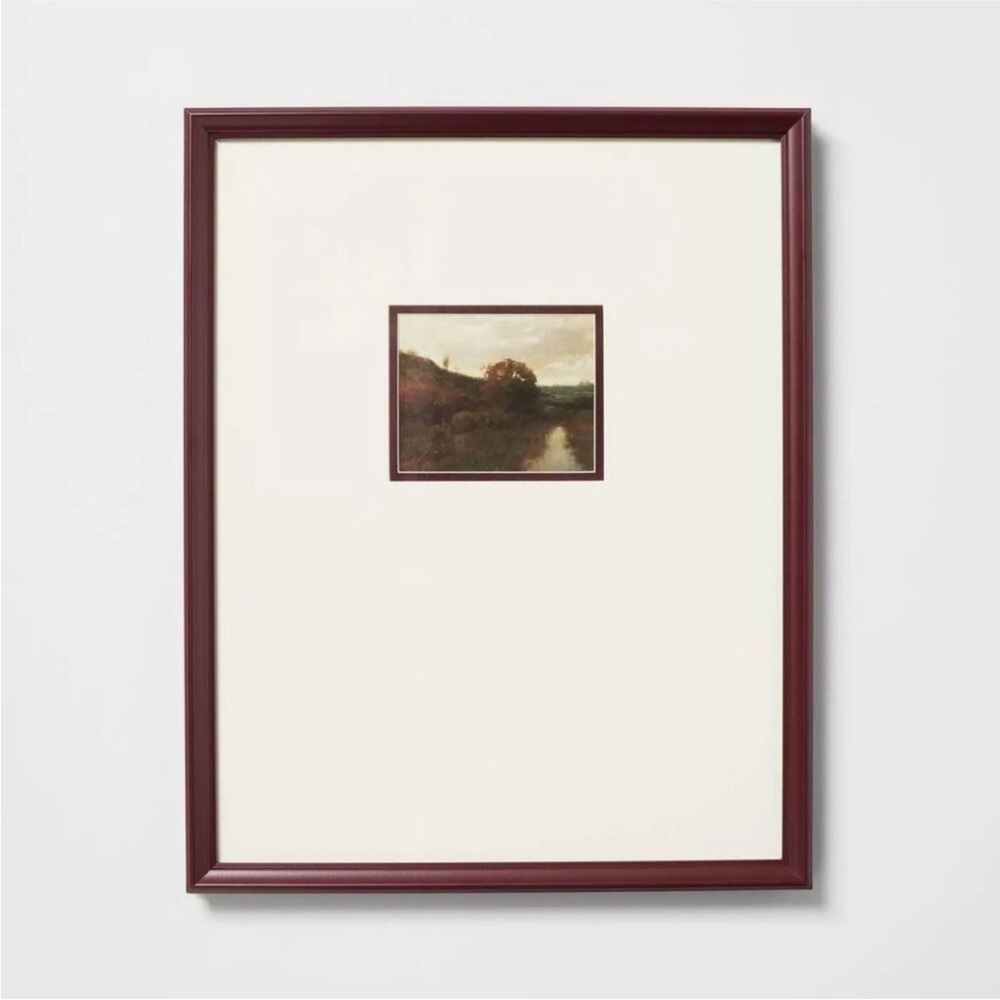 16"x20" Landscape with Color Frame and Mat Wall Art - Studio McGee